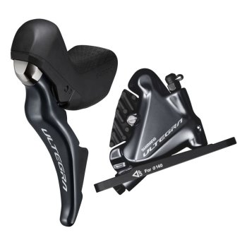 Shimano Ultegra ST-R8025 + BR-R8070 Hydraulic Disc Brake - Flat Mount -  2-speed - Set FW