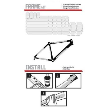 Lizard skins frame clearance kit