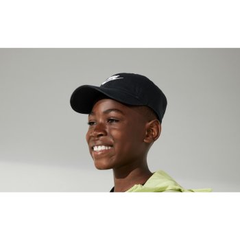 Nike Club Futura Wash-Cap Kids - black/white FB5063-010 | BIKE24