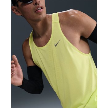 Nike Dri-FIT Fast Singlet Men - light lemon twist/reflective