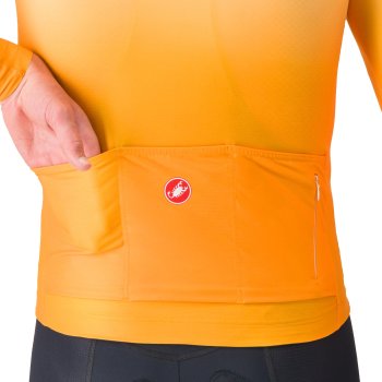 Castelli UPF Long Sleeve Jersey Men - vivid orange 863 | BIKE24
