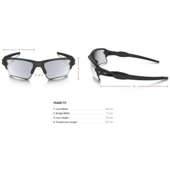 Oakley Flak 2.0 XL Steel-Clear Black iridium photochromique - OO9188-16 -  Sunglasses - IceOptic