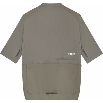 PEdALED Odyssey Merino Short Sleeve Jersey Men - Grey | BIKE24