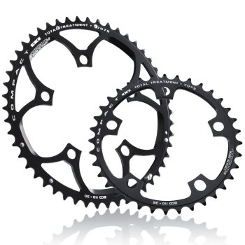 Plateau extérieur 46 dents Miche Compact BCD 110. noir 9/10v