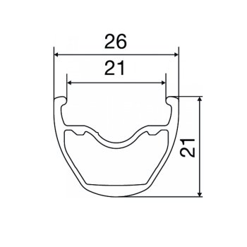 Mavic Crossride FTS-X 27.5 Hinterrad - 27.5\