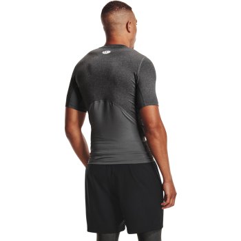 Under Armour Maglia a Maniche Lunghe Uomo - HeatGear® - Nero/Blue Surf -  BIKE24