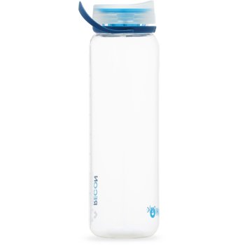 Hydrapak Recon 1L Bottle - Clear Navy Cyan