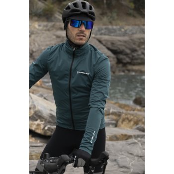 Nalini Chaleco Ciclismo Hidrófugo Hombre - dark pine green 4400