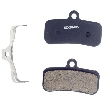 Sixpack Brake Pads for Shimano Saint M810 M820, Zee M640 - semi-metallic