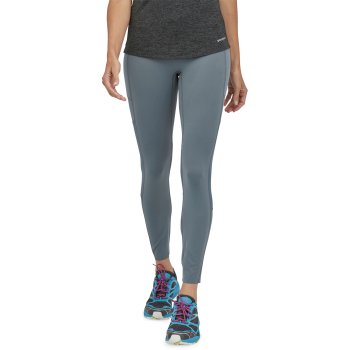Patagonia Women's Endless Run 7/8 Tights-Journey Blue/Purple-Size:Large-New  $110