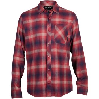 FOX Survivalist Flannel Shirt Men - scarlet | BIKE24