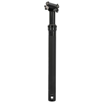 Tige De Selle Télescopique TRANZX Excursion 90mm – 27.2 X 377mm, Noir, Câble Interne