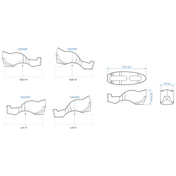 Profile Design Riser Kit - Adapters | A3 Tilt Booster | 15° | BIKE24