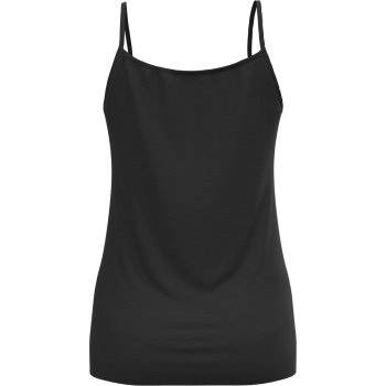 Odlo Natural Merino 160 V-Neck Base Layer Singlet Women - black