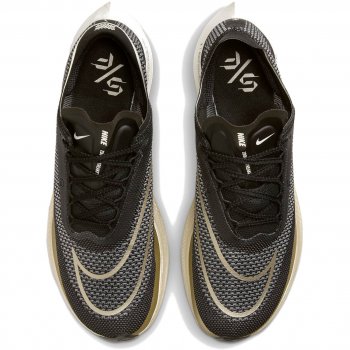 Nike Streakfly Racing Shoes Men - black/white/sail/metallic gold grain ...
