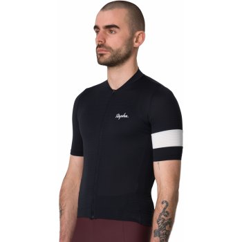 Rapha Core Lightweight Short Sleeve Jersey Men - black/white