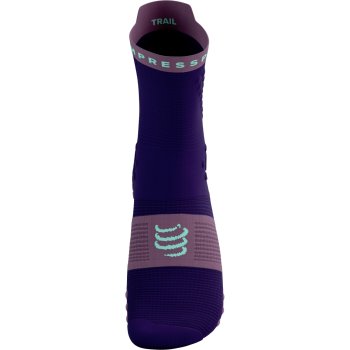 Compressport Pro Racing Compression Socks v4.0 Trail - purple/grace ...