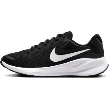 Nike womens black and white running shoes hotsell