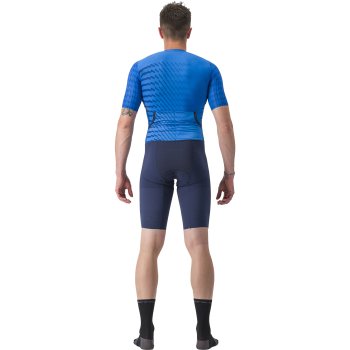 Tuta Da Ciclismo Uomo NHNIN - Abbigliamento Estivo Professionale, Traspirante, Con Tasche E Riflettenti