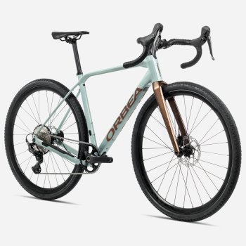 Orbea TERRA H40 Gravel Bike 2025 Blue Stone (gloss) Copper