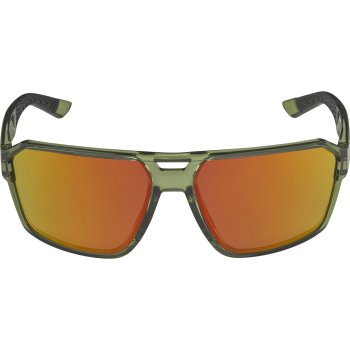 Alpina Swift Glasses - green-transparent gloss/mirror gold | BIKE24