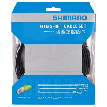 Mtb shift cable set shimano store
