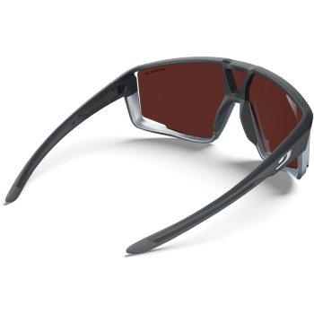 その他 Shade Striker (Curio Foil) Julbo Fury Sunglasses - Dark Grey/Chrom Grey - Silver Flash
