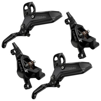 SRAM Level Stealth Schijfrem - Silver | 2-Zuiger | C1 - Set (Vooraan ...