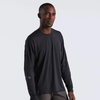 Specialized Trail Air Long Sleeve Jersey Men - black | BIKE24