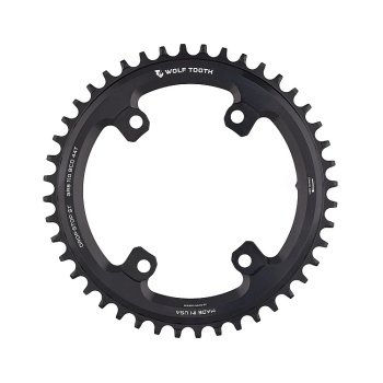 Wolf Tooth Chainring for Shimano GRX | 110 BCD Asymmetric | 4-Arm