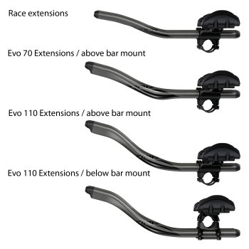 ZIPP Vuka Clip incl. Carbon Extensions - black | BIKE24
