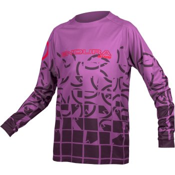 Endura MT500 Long Sleeve Jersey Kids thistle