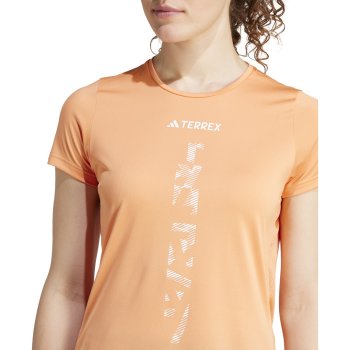 アディダス Adidas 【 Terrex Agravic Trail Running T-Shirt Women 】 レディース adidas TERREX Agravic Trail Running T-Shirt Women - amber