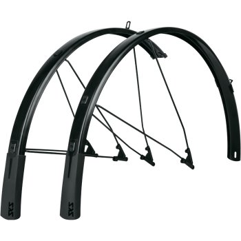 Jeu De Garde-Boues SKS Bluemels 28 45 mm Noir Brillant Jeu De Garde-Boues SKS Bluemels 28 45 mm Noir Brillant