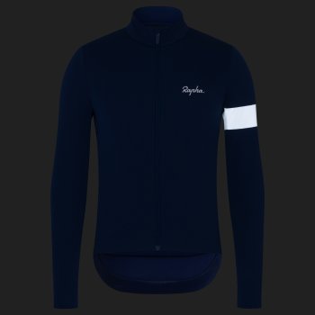 Rapha Core Winter Jacket Men - navy/white | BIKE24
