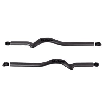 Vision Speed Carbon Extensions for Clip-On Aerobars - S-Bend