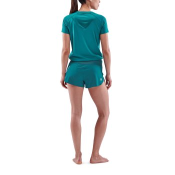 SKINS SERIES-3 WOMEN'S RUN SHORTS TEAL - SKINS Compression USA