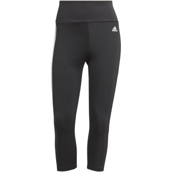 adidas Designed To Move High-Rise 3/4 Sport Tights Women - black/white ...