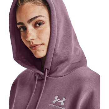 Under Armour UA Essential Fleece Joggers Women - Misty Purple/White