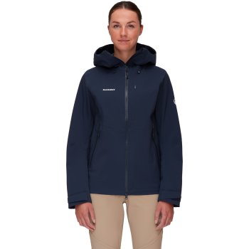 Mammut Alto Guide Hardshell Hooded Jacket Women 1010-29570 - marine ...