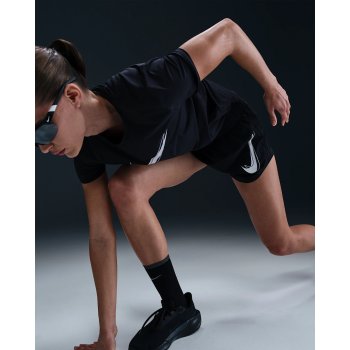 ★★Nike★★ Dry Fit One Swoosh Mid Rise Shorts W Black HJ21 Buy Nike Dri-Fit One Swoosh Running Shorts Women Black in
