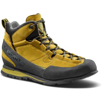 La Sportiva Boulder X Mid GTX Approach Shoes - Savana/Alpine