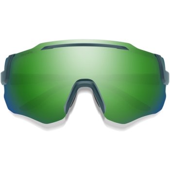 Smith Shift XL Mag Bike Glasses - Stone / Moss - ChromaPop Green Mirror +  Clear