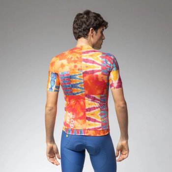 Alé PR-E Clorofilla Korte mouwen shirt heren - orange combo | BIKE24