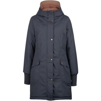 Finside SIPULI Reversible Winter Parka Women - graphit/almond | BIKE24