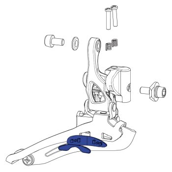 Campagnolo Insert for Front Derailleurs - Chorus / Potenza