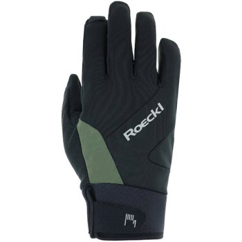 Roeckl Sports Guanti Java – Unisex, Morbidi In Lycra Con Palmare Siliconato, Nero