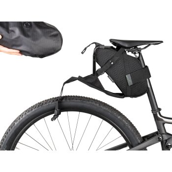 TOPEAK BACKLOADER 10L & MIDLOADER 3ℓ Amazon.com: Topeak BackLoader Bike Bag (Black) - Large - 10L