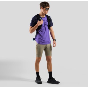 Odlo X-Alp Trail Running T-Shirt Men - eclipse - afterparty | BIKE24