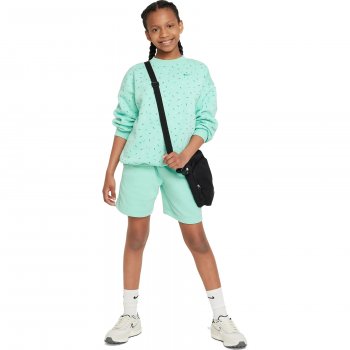 Nike Sportswear Club Fleece Kids' Sweatshirt - emerald rise/clear jade ...